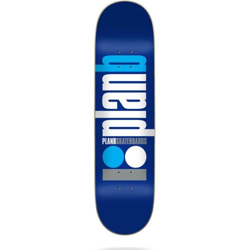  Plan B Unisex_Adult Classic 8.125x31.75 Deck Skateboard, Multi-Coloured (Multi-Coloured), 8,125 x 31,75
