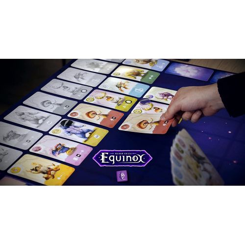  Plan B Games Equinox Purple Version Family Board Game Fun Competitive Betting Game Strategy Game for Adults and Kids Ages 10 and up 2-5 Players Average Playtime 40-60 Minutes Made by Plan B Gam