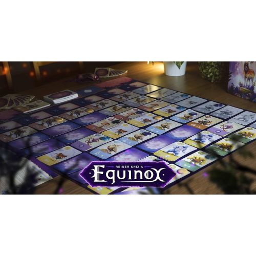  Plan B Games Equinox Purple Version Family Board Game Fun Competitive Betting Game Strategy Game for Adults and Kids Ages 10 and up 2-5 Players Average Playtime 40-60 Minutes Made by Plan B Gam