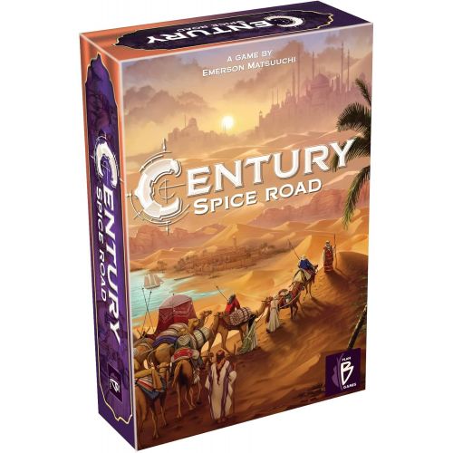  Century Spice Road Board Game Strategy Board Game Exploration Game Family Board Game Ages 8 + 2 to 4 Players Average Playtime 30-45 Minutes Made by Plan B Games,Multi-Colored,40000