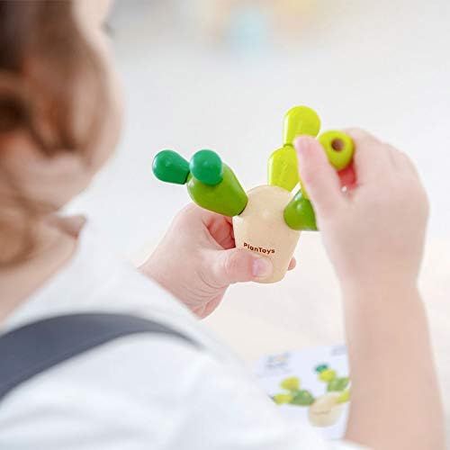  [아마존베스트]Plan Toys Planmini Balancing Cactus, 1 EA