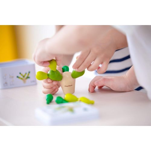  [아마존베스트]Plan Toys Planmini Balancing Cactus, 1 EA