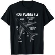 Plane Pilot Aviation Gift Funny Aviation Airplane Gift Pilot T-Shirt