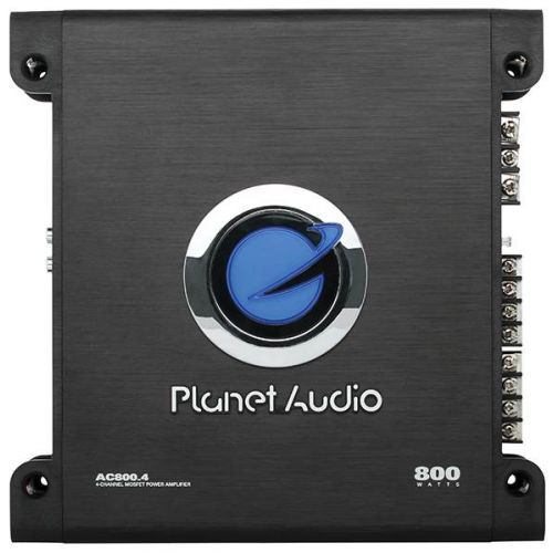  Planet Audio AC800.4 800W 432 Channel Car Amplifier Power Amp Stereo AC8004