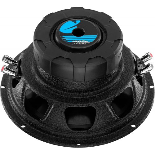  Planet Audio AC10D 10 Inch Car Subwoofer - 1500 Watts Maximum Power, Dual 4 Ohm Voice Coil, Sold Individually