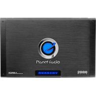 Planet Audio AC2000.2 Anarchy Series Car Audio Amplifier - 2000 High Output, 2 Channel, 2/8 Ohm, High/Low Level Inputs, High/Low Pass Crossover, Full Range, Hook Up To Stereo and S