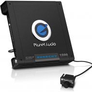 Planet Audio AC1500.1M Monoblock Car Amplifier - 1500 Watts Max Power, 2/4 Ohm Stable, Class A/B, Mosfet Power Supply, Remote Subwoofer Control