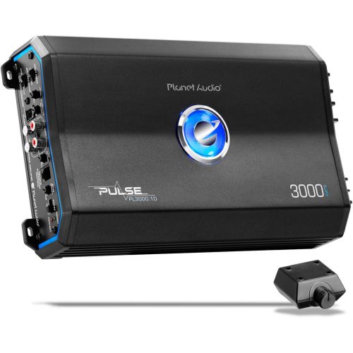  Planet Audio PL3000.1D Class D Car Amplifier - 3000 Watts, 1 Ohm Stable, Digital, Monoblock, Mosfet Power Supply, Great for Subwoofers