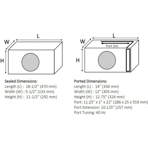  Planet Audio AC8D 8 Inch Car Subwoofer - 1200 Watts Maximum Power, Dual 4 Ohm Voice Coil, Sold Individually