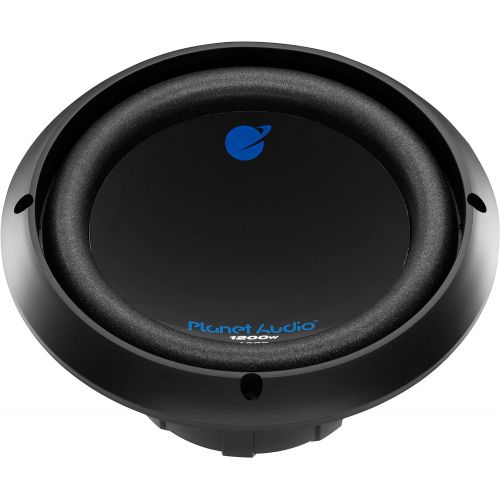  Planet Audio AC8D 8 Inch Car Subwoofer - 1200 Watts Maximum Power, Dual 4 Ohm Voice Coil, Sold Individually