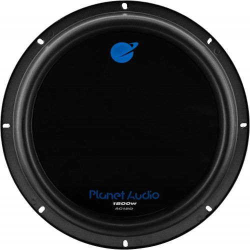  Planet Audio AC12D Car Subwoofer - 1800 Watts Maximum Power, 12 Inch, Dual 4 Ohm Voice Coil, Sold Individually