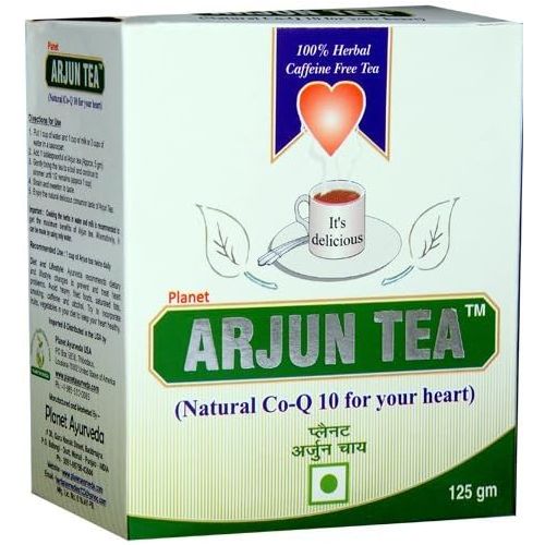  Planet Ayurveda Arjun Tea, 4 Box - An Essence of Nature with Natural Co-Q 10