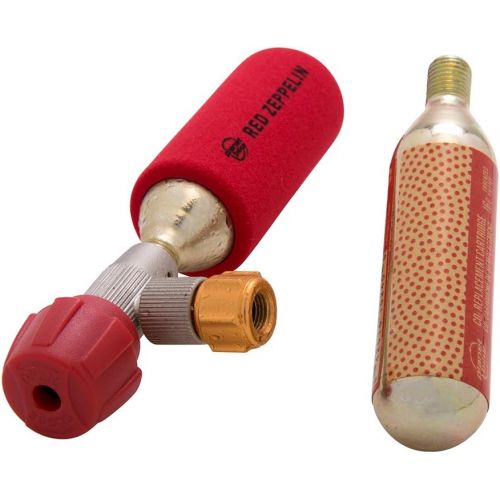  Planet Bike Red Zeppelin CO2 Bike Tire Inflator