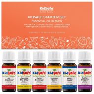 Plant Therapy KidSafe Starter Set of 6 Synergies Essential Oil Set, 10 mL (13 fl. oz.) each, 100% Pure, Undiluted, Therapeutic Grade