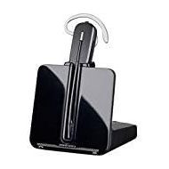 Plantronics - CS540 Wireless DECT Headset (Poly) - Single Ear (Mono) Convertible (3 Wearing Styles) - Connects to Desk Phone - Noise Canceling Microphone