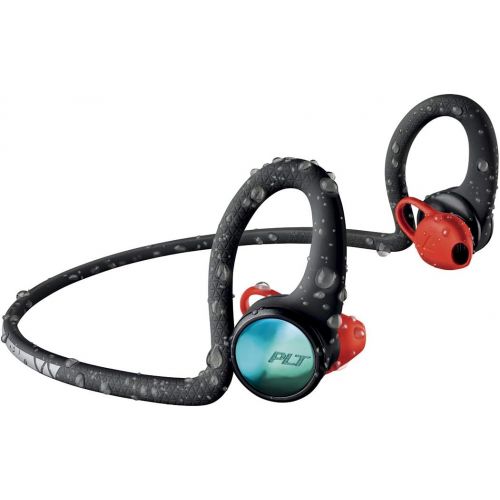  Plantronics BackBeat FIT 2100 Wireless Headphones, Sweatproof and Waterproof in Ear Workout Headphones, Black