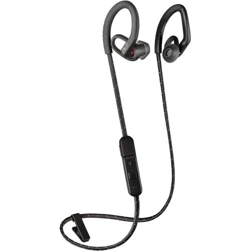  Plantronics BackBeat FIT 350 Wireless Headphones, Stable, Ultra-Light, Sweatproof in Ear Workout Headphones, Black