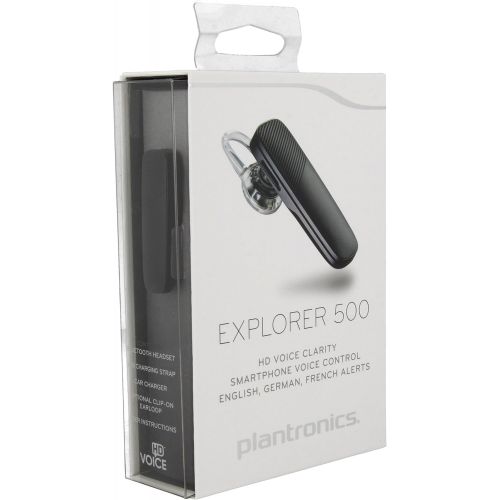  [아마존베스트]Plantronics Explorer 500, Black, Bluetooth, 203621-05