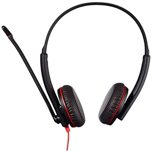  [아마존베스트]Plantronics Blackwire C3210 Headset Noise Cancelling Soundguard and Flexible Microphone Arm, Black