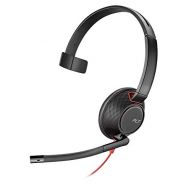 Plantronics Blackwire C5210 Headset Mono USB Type C Wired 20 Hz 20 kHz Over The Head Monaural Supra Aural Noise Cancelling Microphone