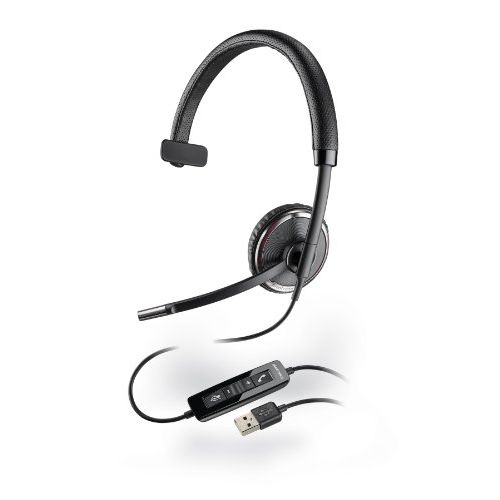  Plantronics 88860 01 Wired Headset, Black