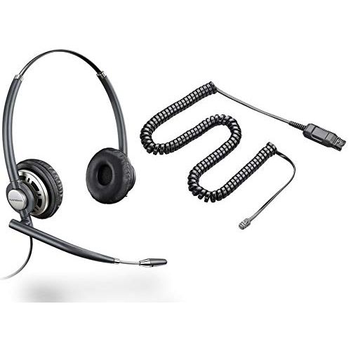  NEC Compatible Plantronics EncorePro 720 Headset Bundle NEC Elite Dterm Series i Dterm IP Dterm Elite Series E DSX Aspire NEC i Series Dterm Series III Univerge DT300 DT700