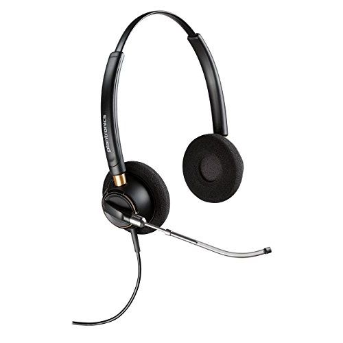  Plantronics 89436 01 Wired Headset, Black