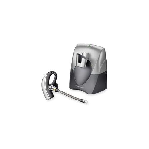  Plantronics CS70N Wireless Earset Wireless Connectivity Mono Behind the ear Silver, Gray