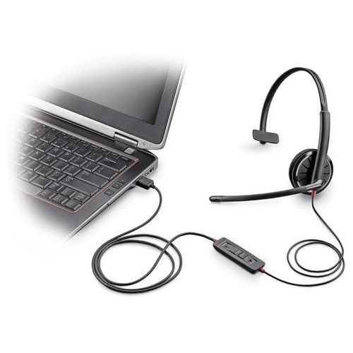  Plantronics Blackwire C310 Corded USB Monaural Headset