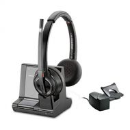 Plantronics SAVI 8200 Series W8220 M Wireless DECT Headset System with HL10 Straight Plug Lifter, Certified for Skype for Business