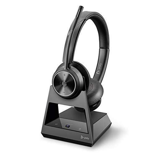  Plantronics Poly Savi 7320 M Ultra Secure Wireless DECT Headset System Microsoft Teams Certified Version