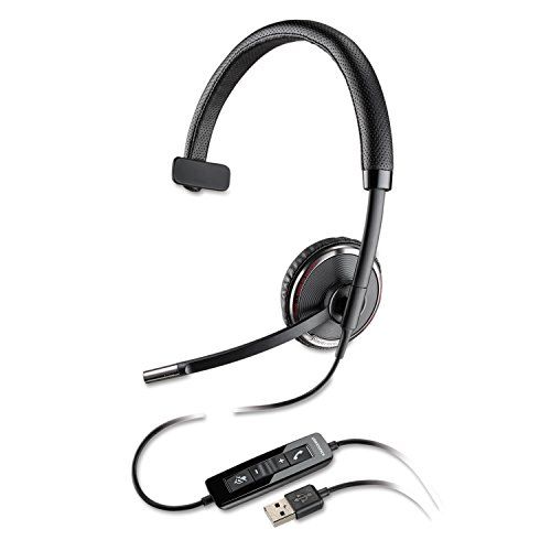  Plantronics C510 Blackwire C510 Monaural Over The Head Corded Headset