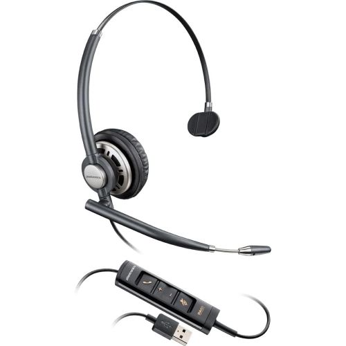  Plantronics Corded Headset with USB Connection