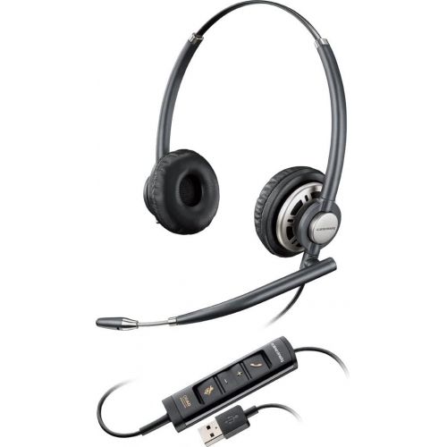  Plantronics Corded Headset with USB Connection