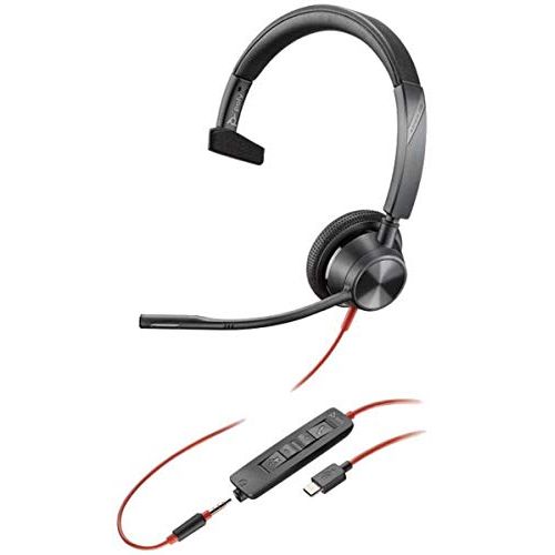  Plantronics Blackwire 3315, BW3315 USB C Headset, 213937 01