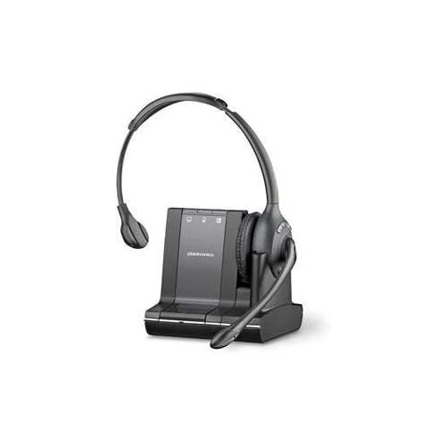  Plantronics PL 83545 01 W710 SAVI 3 in 1 Over the Head Monaural