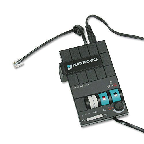  Plantronics PLNCATMX10 MX 10 Headset Switcher Multimedia Amplifier