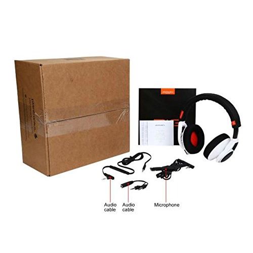  Plantronics RIG Flex Gaming Headset Two Mic Options, For Mobile Devices and PC, Mac, Xbox One & PlayStation 4, White