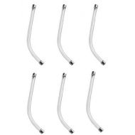 Genuine Plantronics (29960 01 6) 6 Pack Clear Voice Tube Replacement For Encore, Tristar and SupraPlus