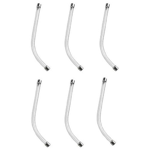  Genuine Plantronics (29960 01 6) 6 Pack Clear Voice Tube Replacement For Encore, Tristar and SupraPlus