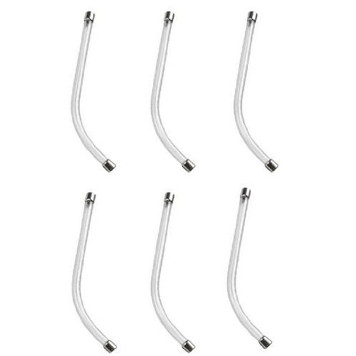  Genuine Plantronics (29960 01 6) 6 Pack Clear Voice Tube Replacement For Encore, Tristar and SupraPlus