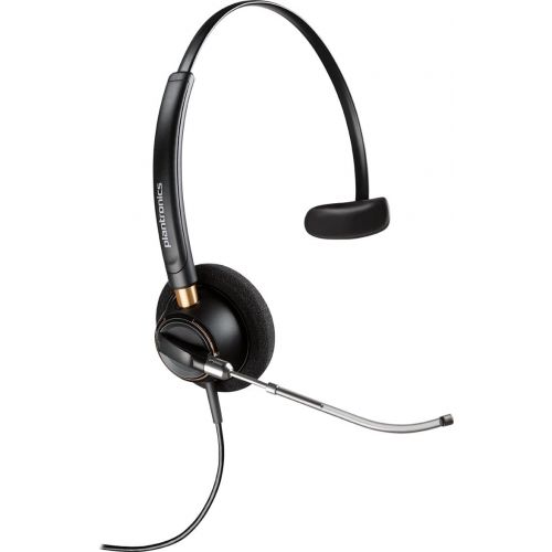  Plantronics 89435 01 Wired Headset, Black