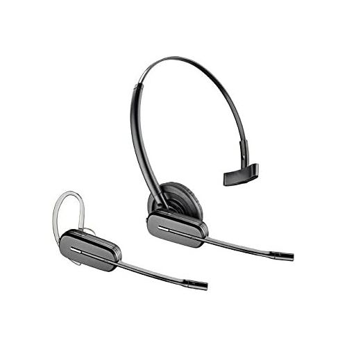  Avaya Compatible Plantronics CS540 VoIP Wireless Headset Bundle with Electronic Remote AnswerEnd and Ring alert (EHS) for Avaya Phones: 1600, 9600 IP Phones: 1608, 1616, 9601, 9608