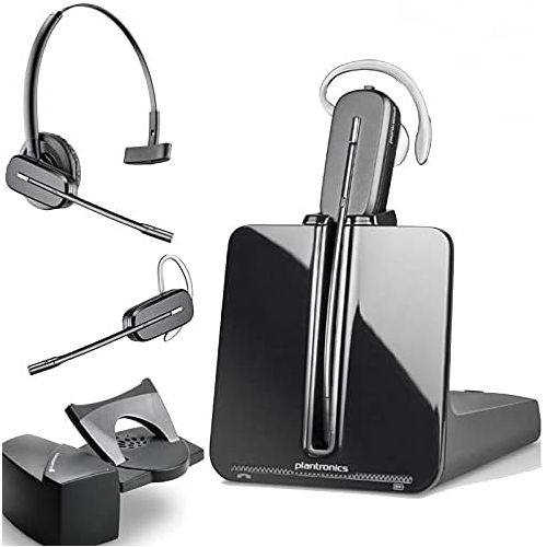  Plantronics CS540 Wireless Headset with Savi HL10 Straight Plug Lifter