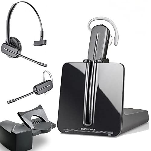  Plantronics CS540 Wireless Headset with Savi HL10 Straight Plug Lifter