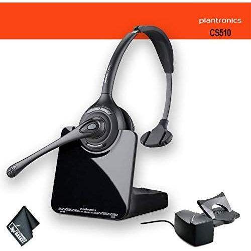  Plantronics CS510 Wireless Headset System Bundle + HL10 Handset Lifter