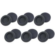 Plantronics 15729 05 Replacement Foam Ear Cushion (6 Pair), Black for use with H51, H51N, H61, H61N, H91, H91N, H101, H101N, SP04, SP05, PLX400 and PLX500 Headsets