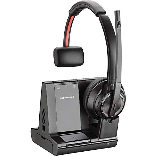  Plantronics Savi 8200 Series Wireless Dect Headset System, Black