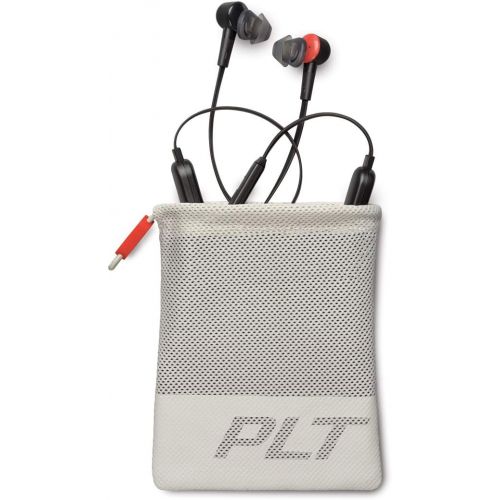  Plantronics BackBeat GO 410 Wireless Headphones, Active Noise Canceling Earbuds, Graphite