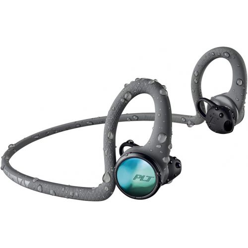  Plantronics BackBeat FIT 2100 Wireless Headphones, Sweatproof and Waterproof in Ear Workout Headphones, Black